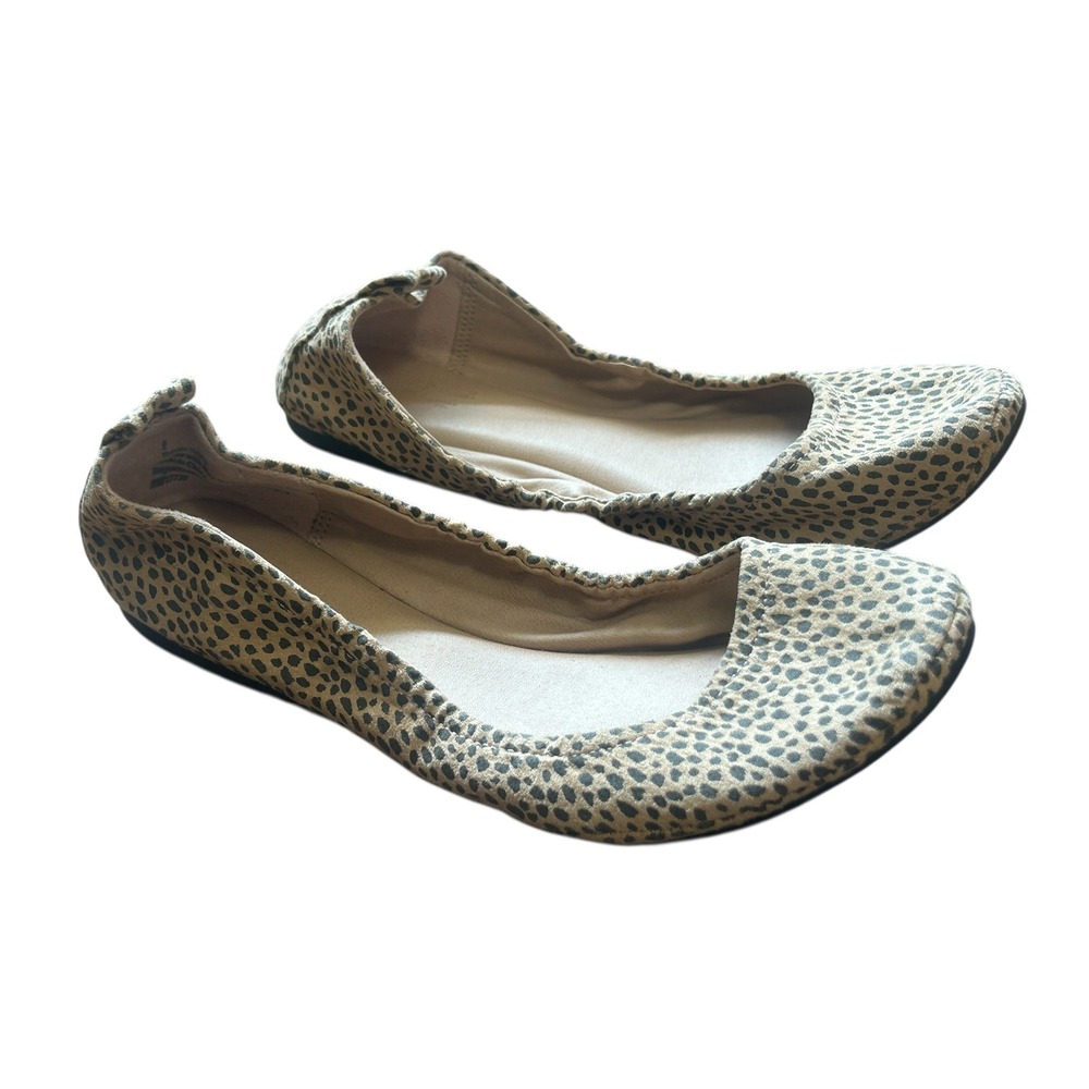 Universal Thread Flats Leopard Print Women's Shoes Comfort Walking SlipOn size 6